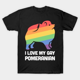 Pomeranian - Funny Gay Dog LGBT Pride T-Shirt